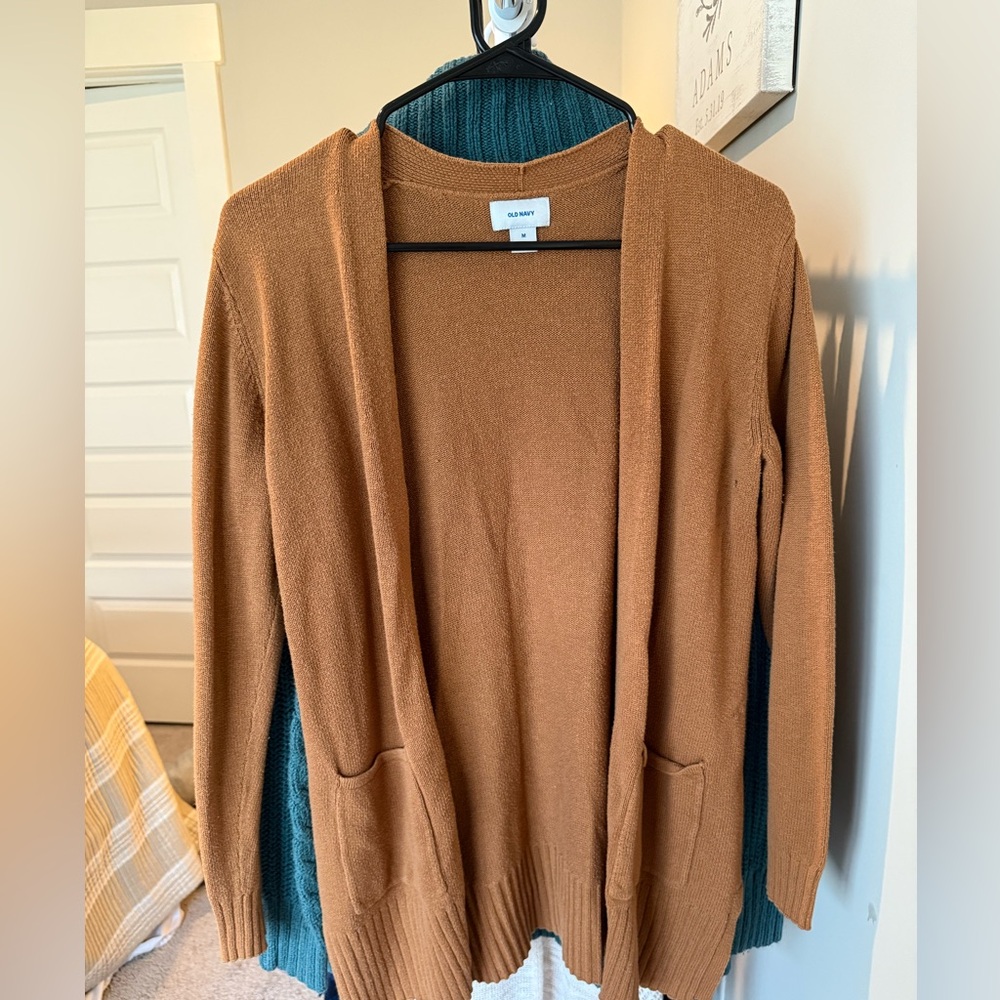 Old Navy Women's Brown Cardigan Sweater